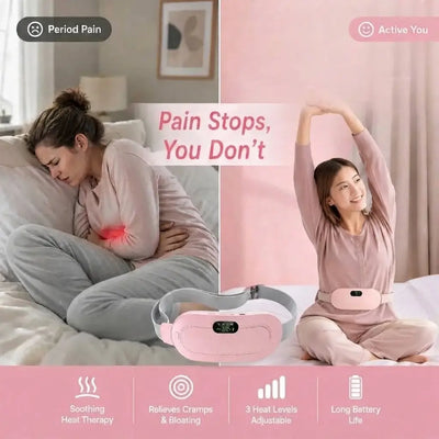 Smart Rechargeable Period Heating Belt •  নিজের জন্য স্বস্তি, প্রিয়জনের জন্য যত্ন। ❤️ ❤️