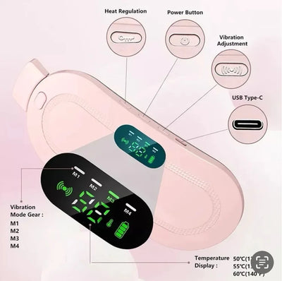 Smart Rechargeable Period Heating Belt •  নিজের জন্য স্বস্তি, প্রিয়জনের জন্য যত্ন। ❤️ ❤️